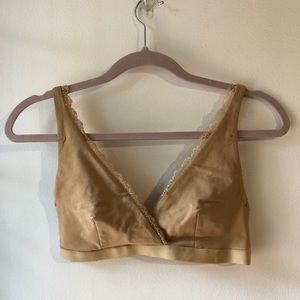 People Tree Bralette in Almond